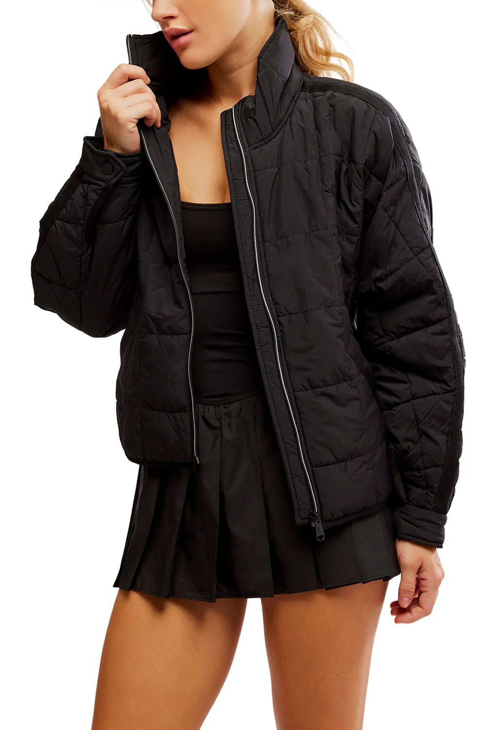FP Movement Pippa Packable Puffer Jacket for Women in Black | OB1053648-BLACK - Image 8