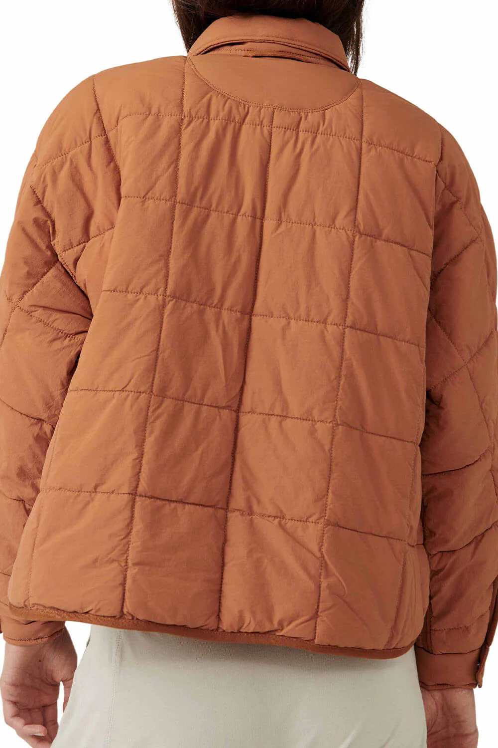 FP Movement Pippa Packable Puffer Jacket for Women in Twig | OB1053648-TWIG - Image 3