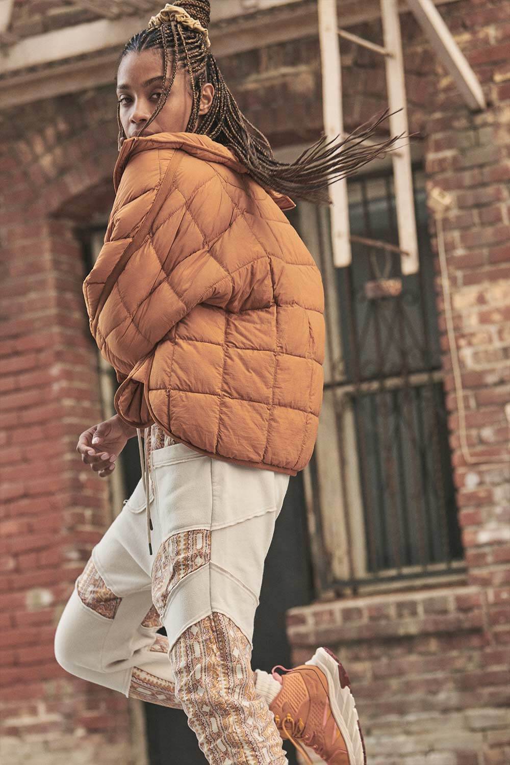 FP Movement Pippa Packable Puffer Jacket for Women in Twig | OB1053648-TWIG - Image 7