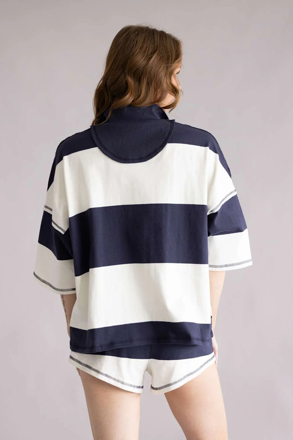FP Movement Retro Rugby Set for Women in Midnight Navy Combo | JT45071-MIDNIGHTNAVY - Image 3
