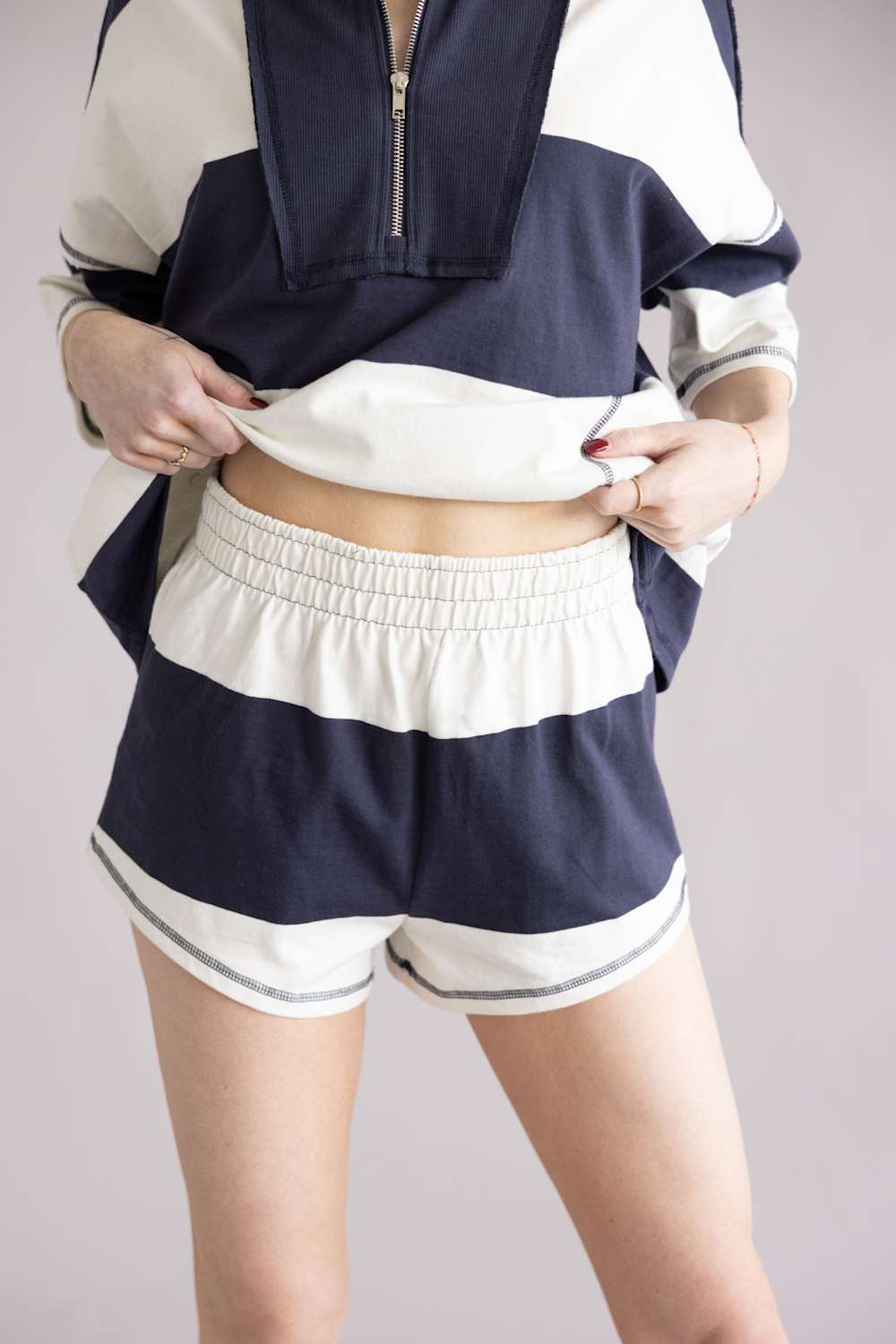 FP Movement Retro Rugby Set for Women in Midnight Navy Combo | JT45071-MIDNIGHTNAVY - Image 4