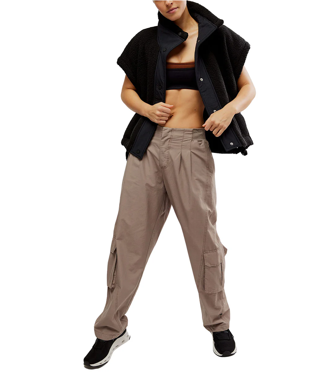 FP Movement Scout It Out Fleece Vest for Women in Black | OB1451995/OB2310559-BLACK - Image 4