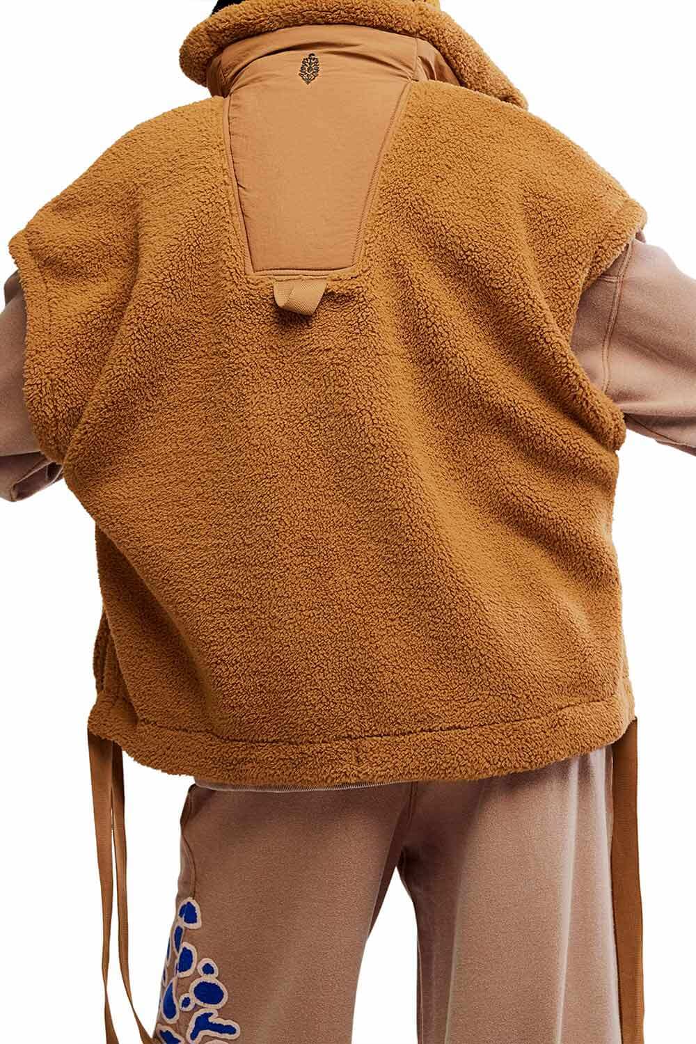 FP Movement Scout It Out Fleece Vest for Women in Twig | OB2310559-TWIG - Image 2
