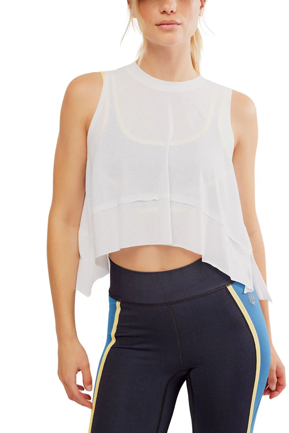 FP Movement Tempo Tank for Women in White | OB1906819/OB2163154-WHITE - Image 4