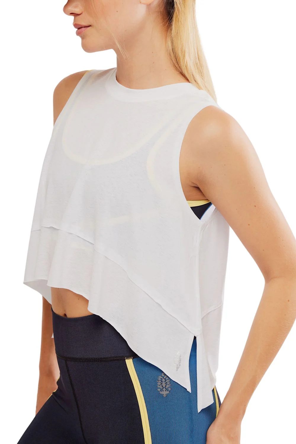FP Movement Tempo Tank for Women in White | OB1906819/OB2163154-WHITE - Image 5