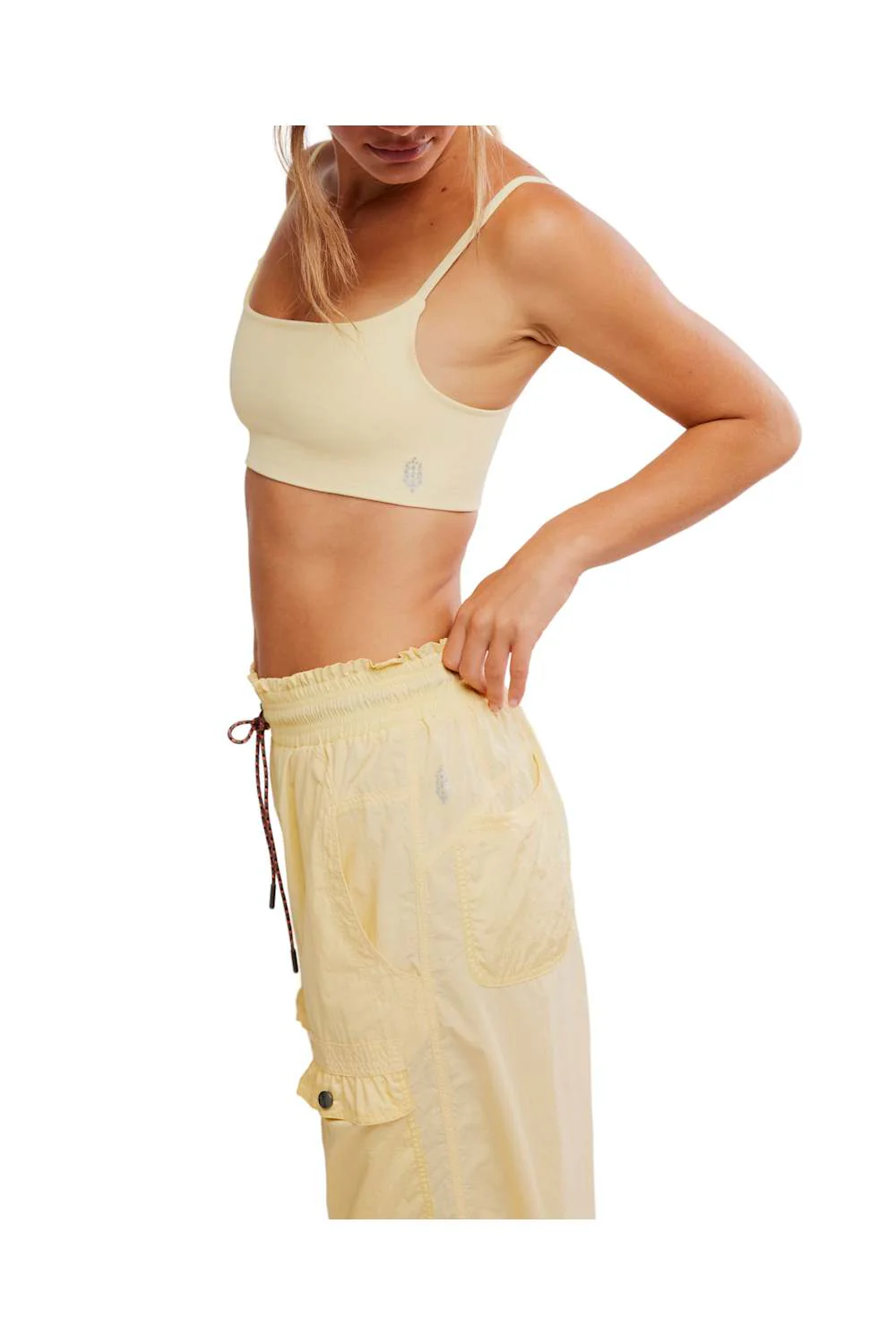 FP Movement Tighten Up Mini Bra for Women in Sunlit Yellow | F7846T-SUNLITYELLOW - Image 5