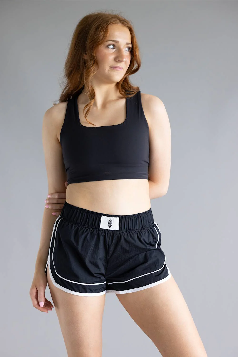 FP Movement Varsity Blues Shorts for Women in Black Combo | OB1776299-BLACK - Image 4