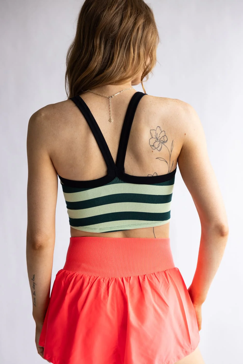 FP Movement We The Free All Clear Striped Cami for Women in Evergreen Combo | OB2098661-EVERGREEN - Image 4