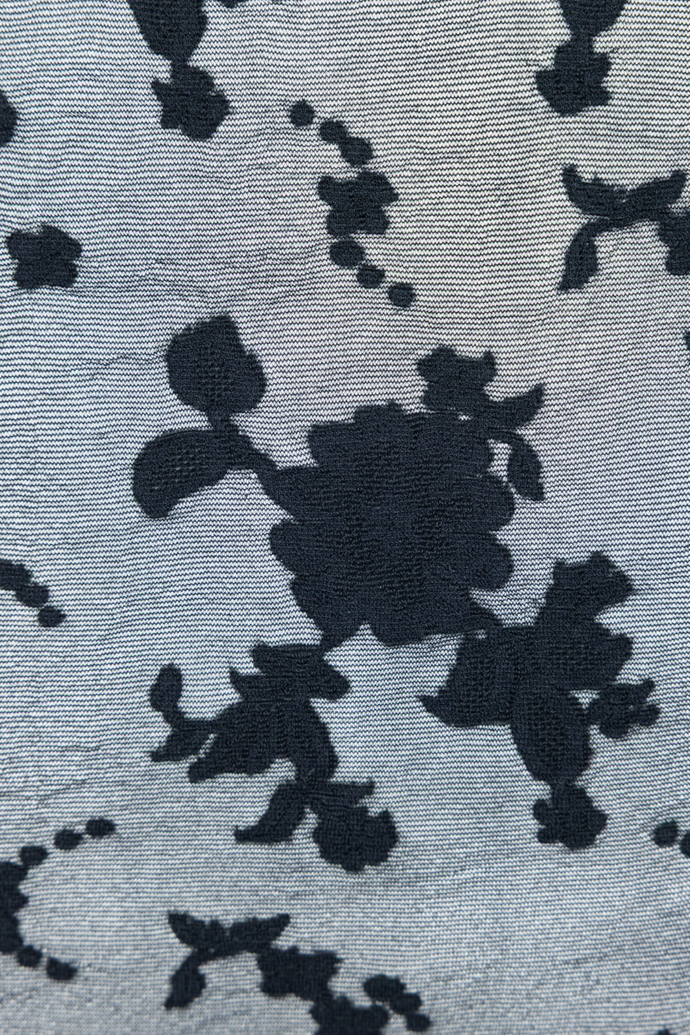Free People Flocked Floral Tights for Women in Black | CLF22600-BLACK - Image 3