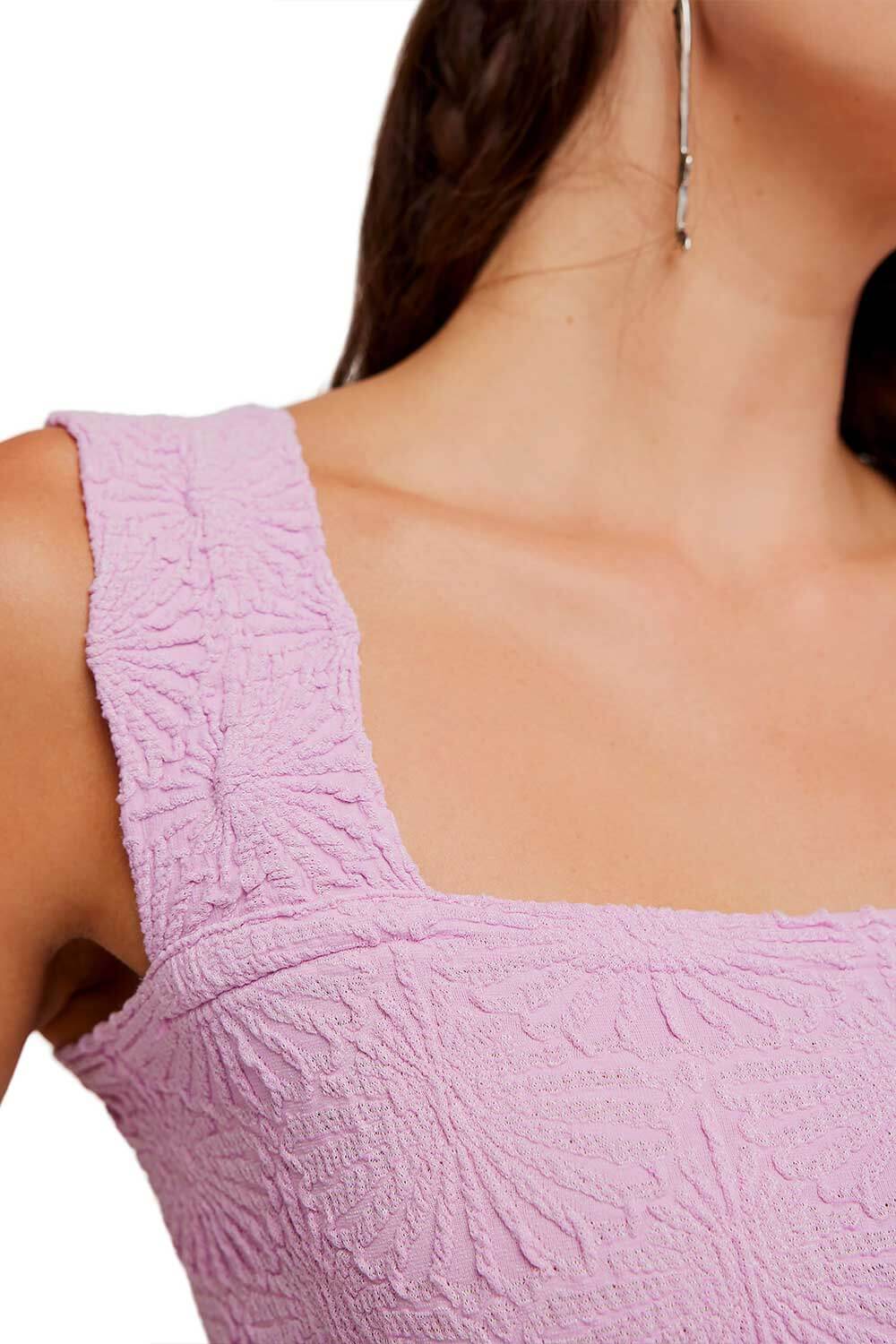 Free People Intimately Love Letter Cami for Women in Pale Orchid | FT938-6617-PALEORCHID - Image 3