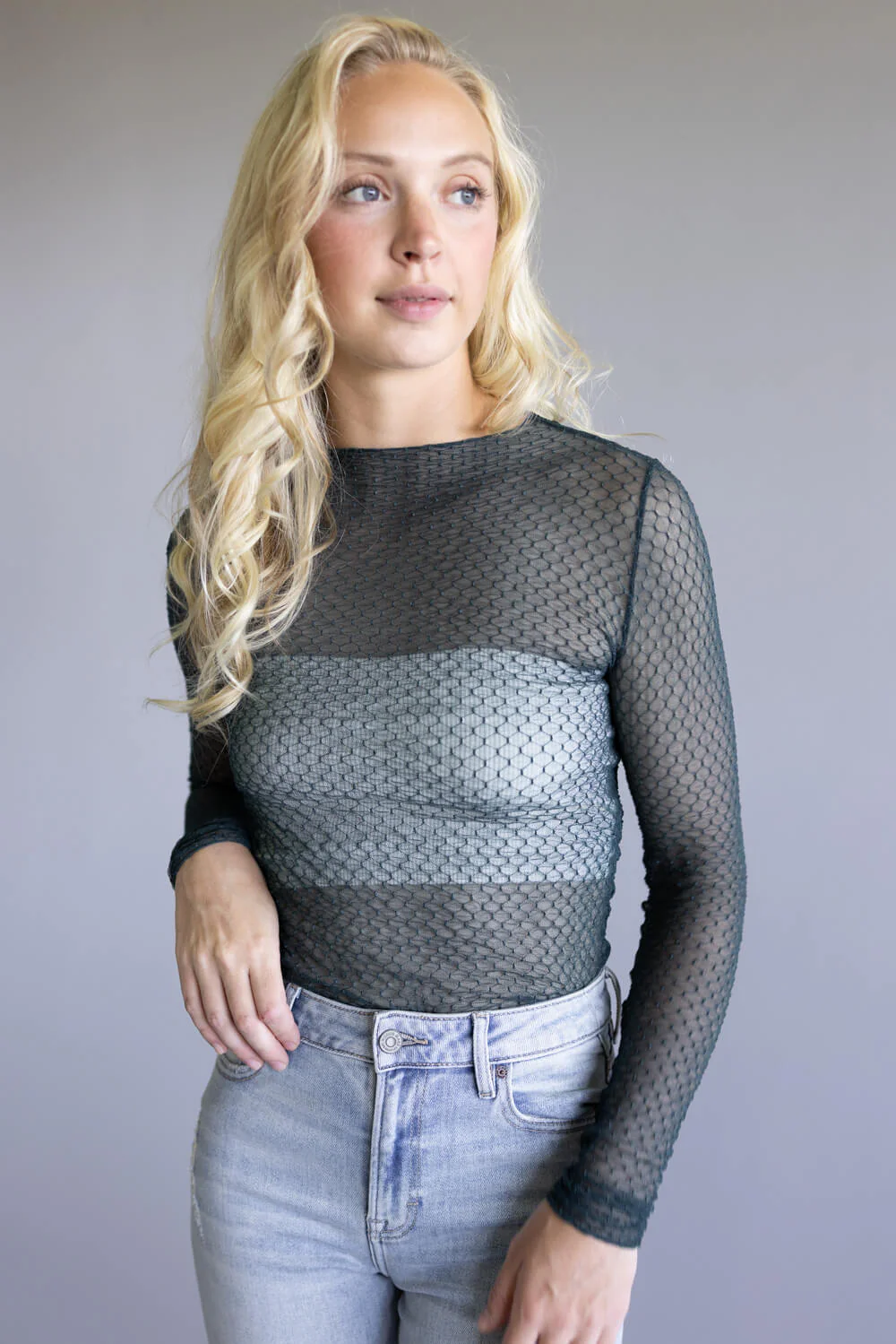 Free People Intimately Minding My Own Business Sheer Layering Top for Women - Image 5