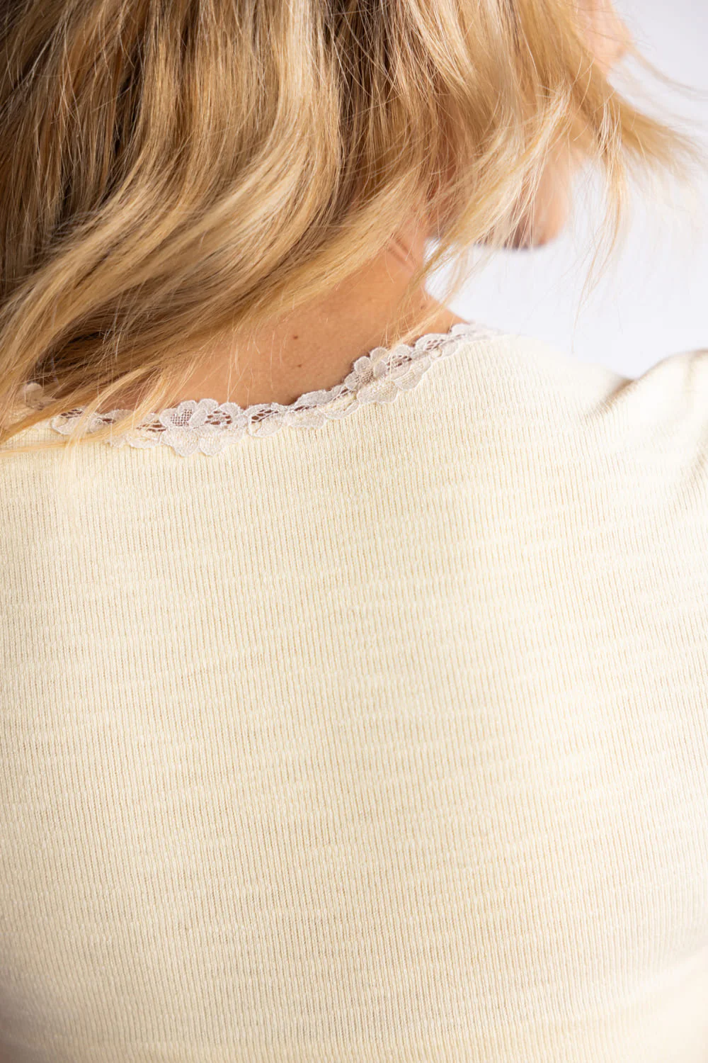 Free People Intimately Oh My Darling Tee for Women in Butter | FP129019CY-7700-BUTTER - Image 4