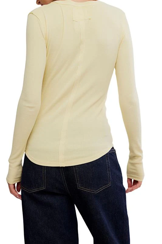 Free People Jamie Henley for Women in Perfect Flan | OB2102050-7700-PERFECTFLAN - Image 4