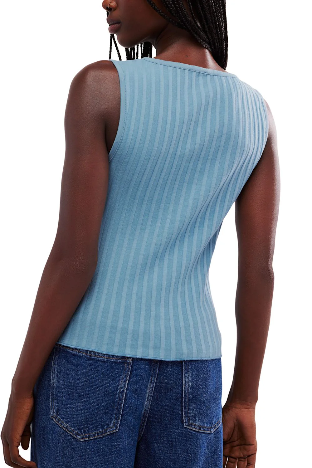 Free People Tilly Sweater Vest for Women in Ocean View | OB2078588-5413-OCEANVIEW - Image 3