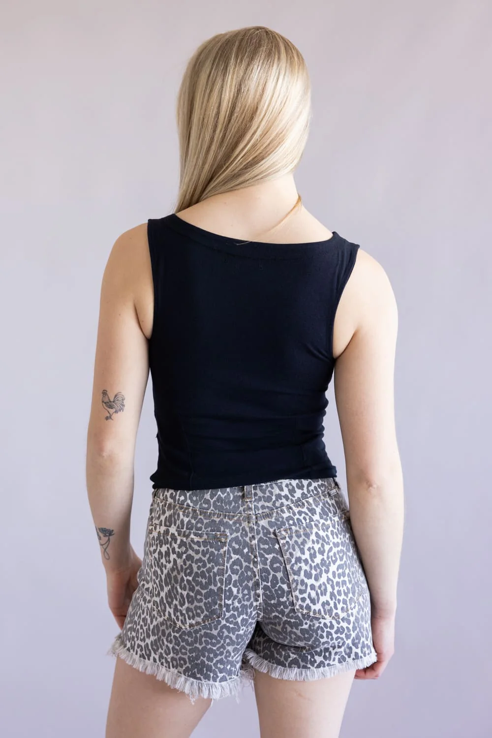 Free People We The Free Iconic Tank for Women in Black | OB2441195-0010-BLACK - Image 4