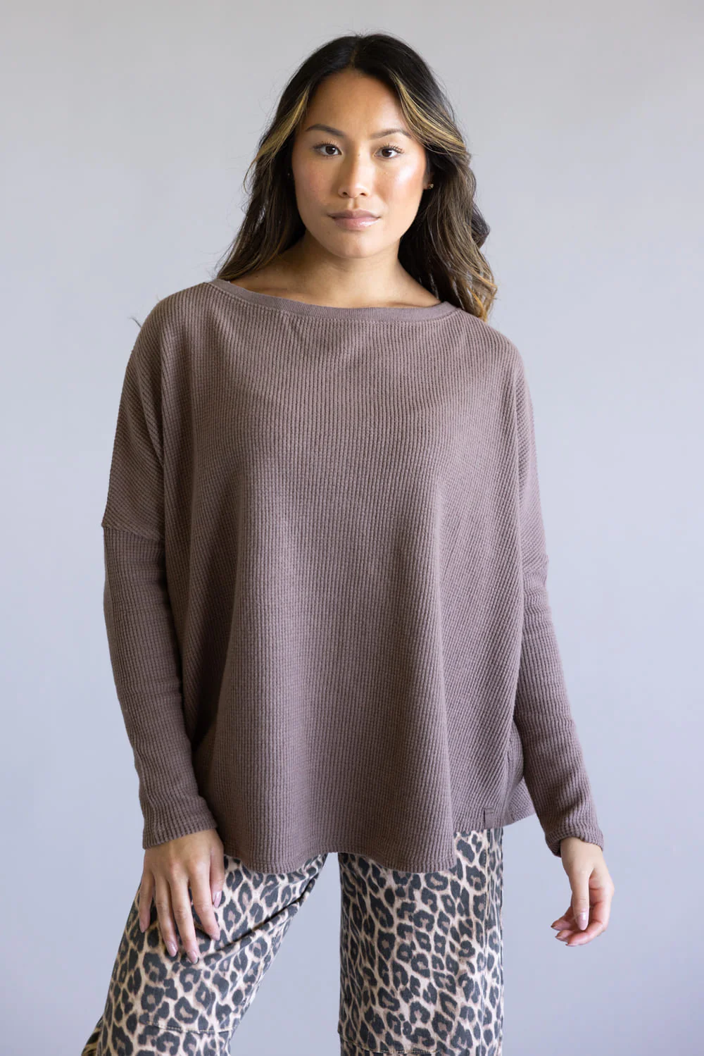 Free People We The Free Latte Blues Solid Thermal for Women in Leafless Tree | OB2315356-2224-LEAFLESSTREE - Image 6