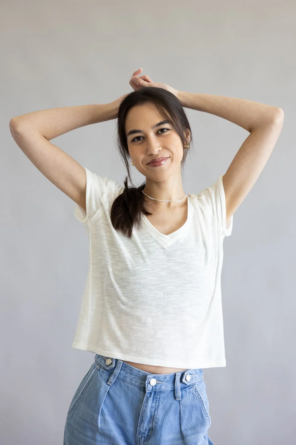 Free People We The Free Take 2 Tee for Women in Clean Ivory | OB2268456-1103-CLEANIVORY - Image 3