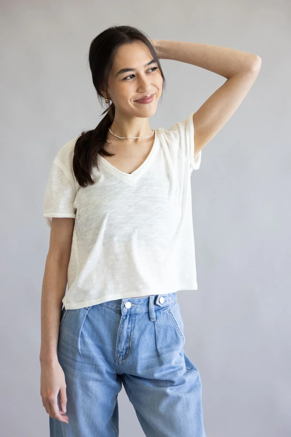 Free People We The Free Take 2 Tee for Women in Clean Ivory | OB2268456-1103-CLEANIVORY - Image 4