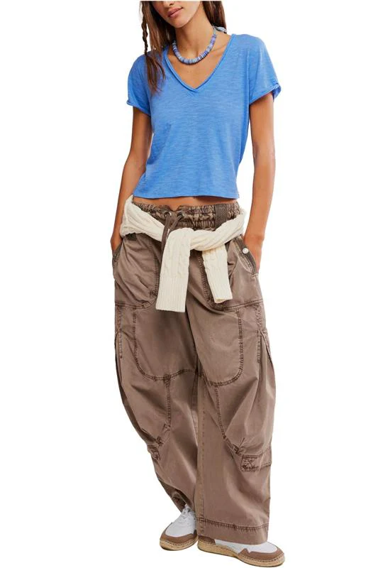 Free People We The Free Take 2 Tee for Women in Cornflower Combo | OB2268456-5413-CORNFLOWERCOMBO - Image 2
