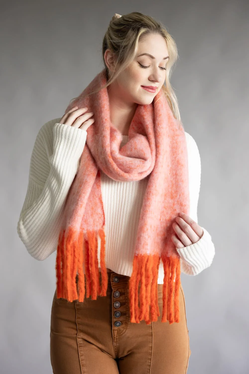 Free Peple Winter Chill Blanket Scarf for Women - Image 2