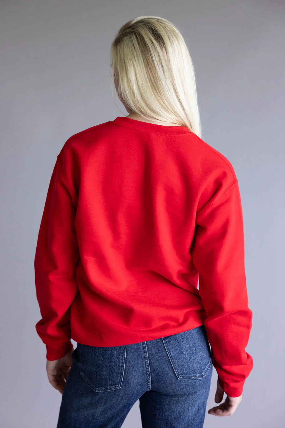 Go Taylors Fiance Sweatshirt for Women in Red | CREW-TAYLOR-RED - Image 2
