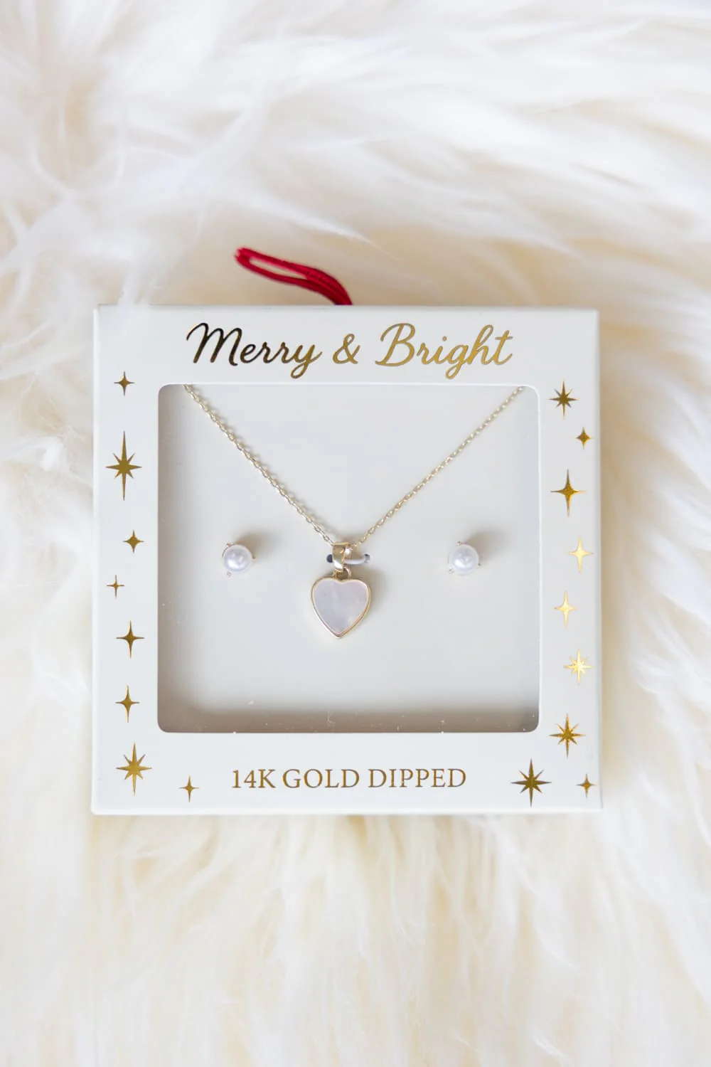 Heart Box Set for Women in Gold | SJS390005GLD