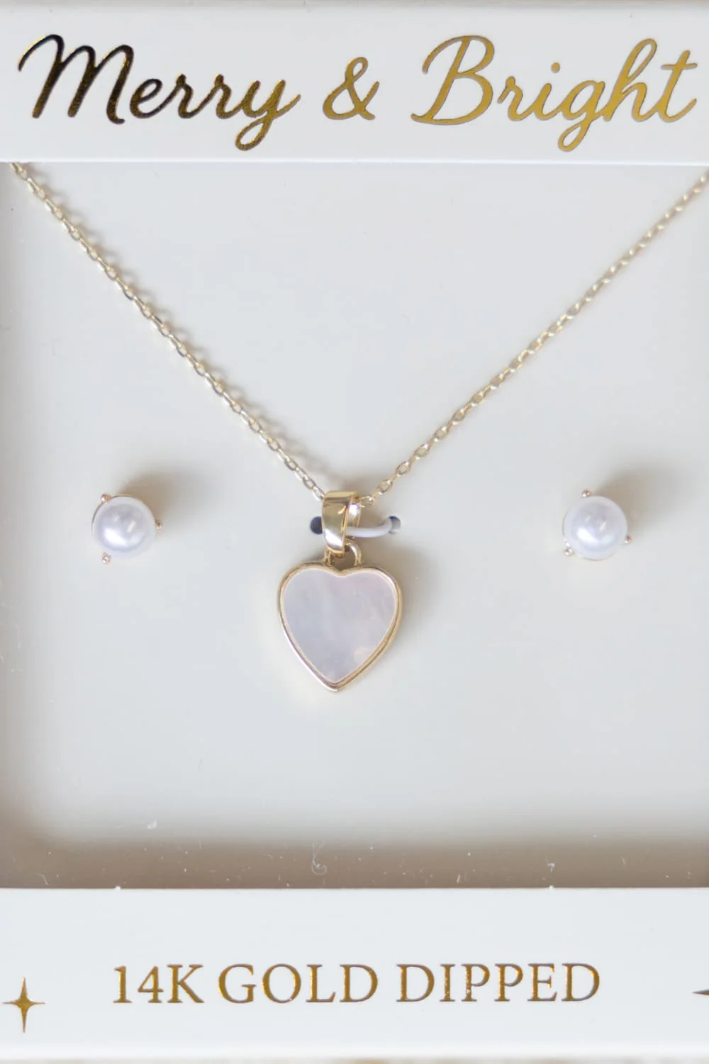 Heart Box Set for Women in Gold | SJS390005GLD - Image 4