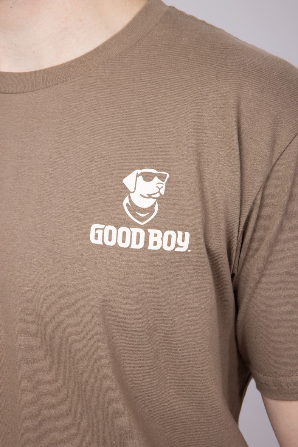 Good Boy Pack T-Shirt for Men in Brown | 2213-BROWNSAVANA - Image 3