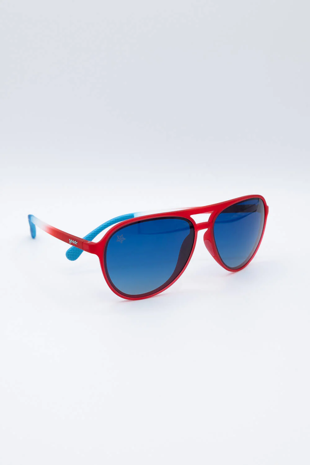 goodr Bald Eagles BBQ Heist Sunglasses in Red | JULY-MACH-G - Image 2