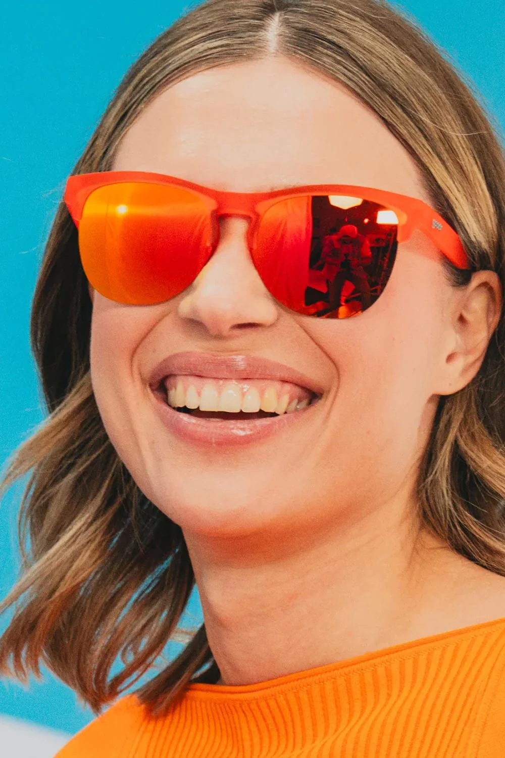 goodr Château de Maraschino Avant G Sunglasses in Red/Orange | G00636-AVG-01 - Image 5