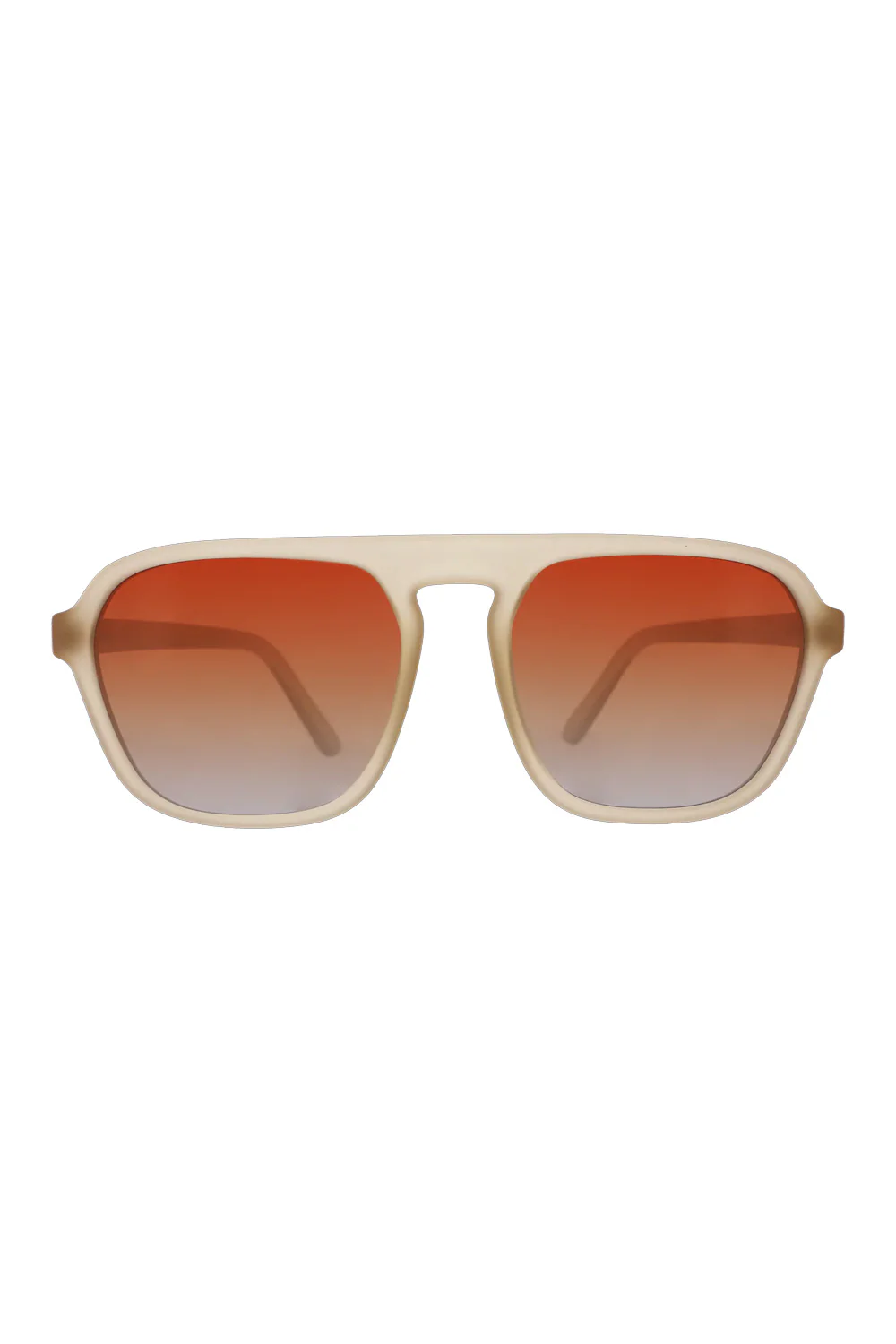 goodr Impromptu Disco Nap Sunglasses in Beige | G00435-RTG-OGO2-GR - Image 3