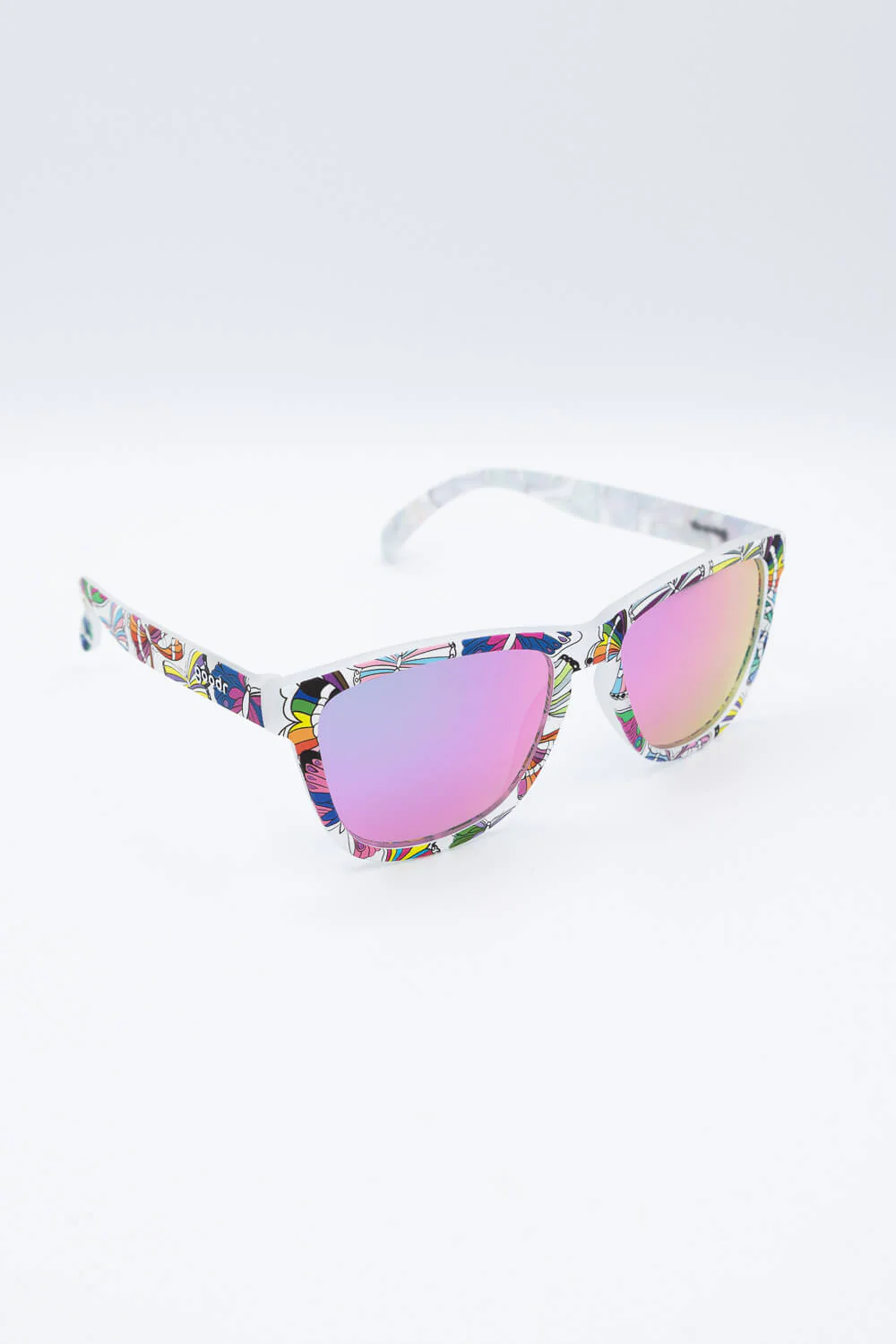 goodr Is It Queer In Here Or Is It Just Us Sunglasses in Multi | PRIDE-OG - Image 2