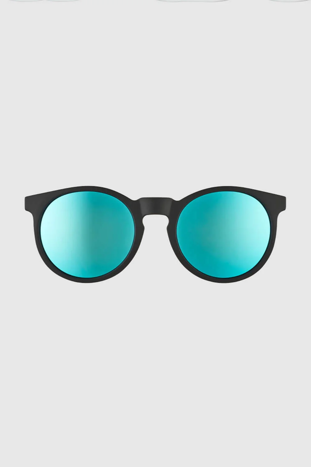 goodr Midnight Ramble At The Circle Bar Sunglasses in Black | CG-BK-BL2-RF - Image 2