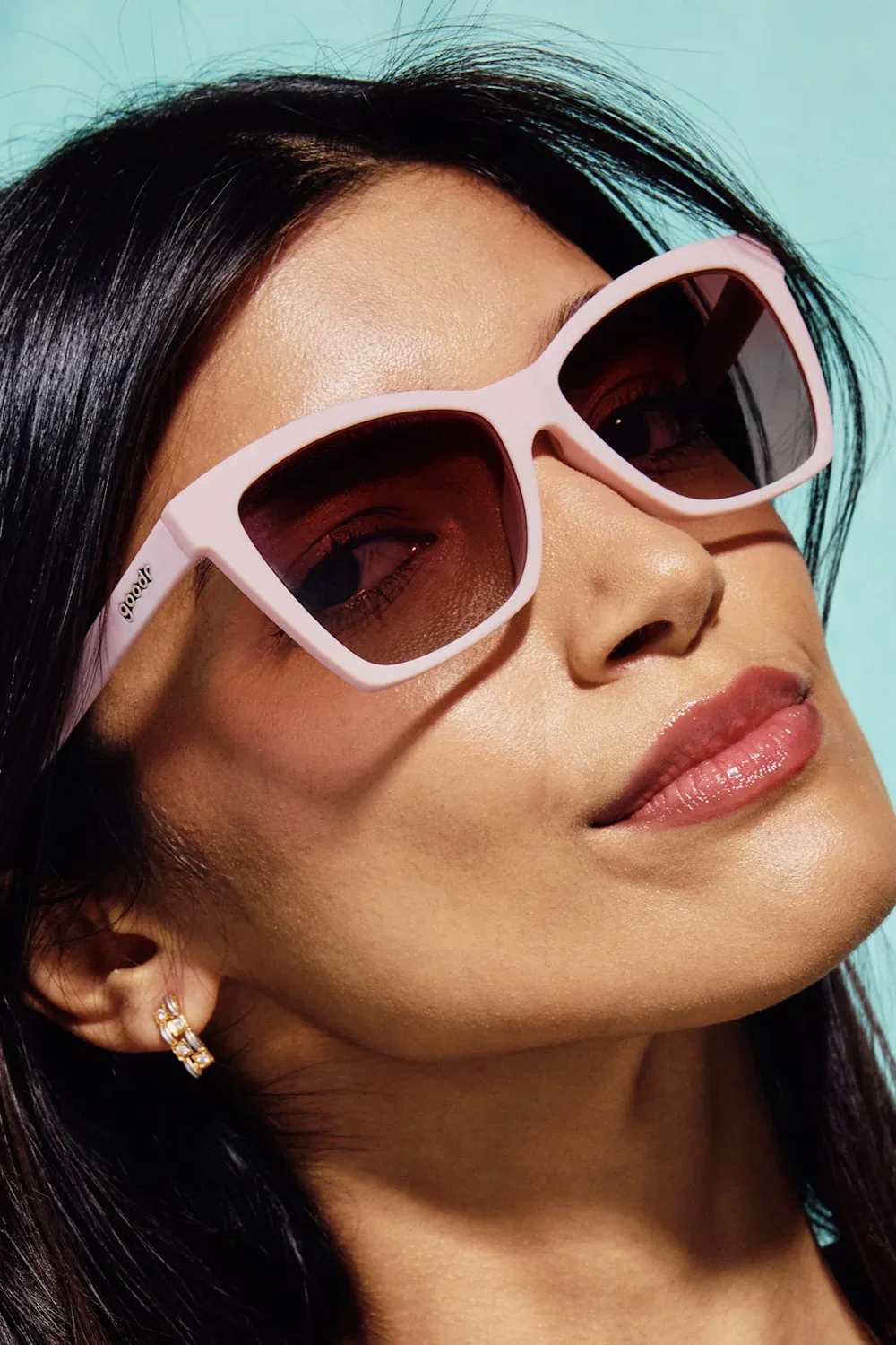 goodr Rose Retail Therapy Pop G Sunglasses in Pink | G00450-PG-01 - Image 2