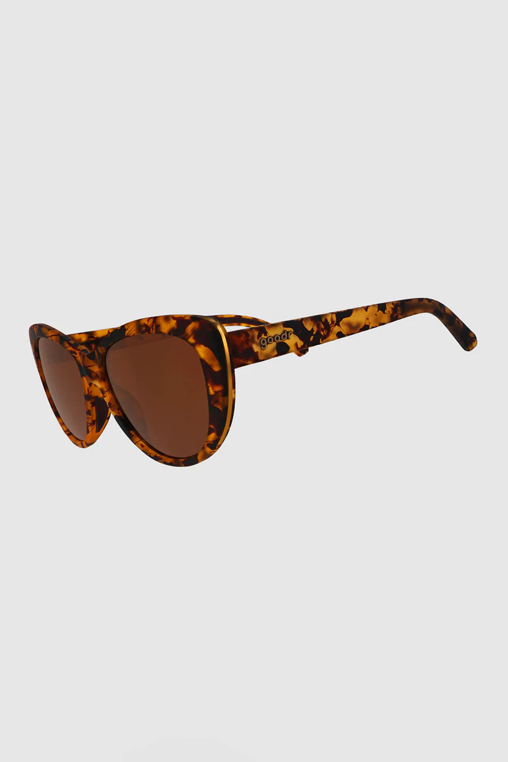goodr The Catwalks Meow Sunglasses in Brown Tortoiseshell  | G00280-GG-BR1-NR - Image 3