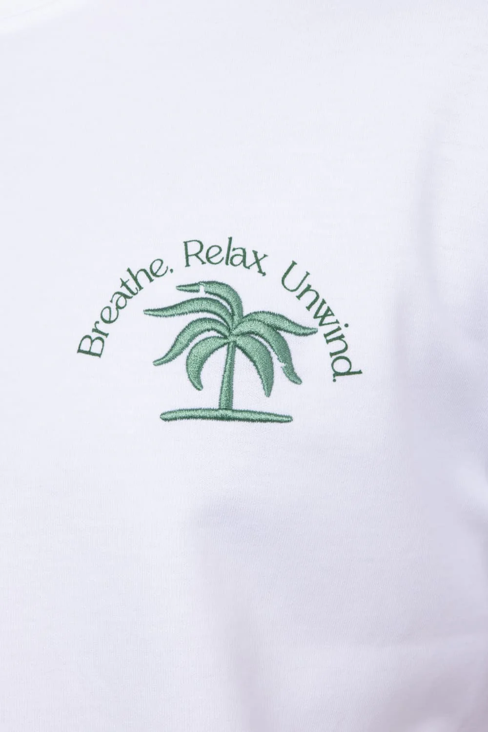 Cactus Man Green Palm Tree T-Shirt for Men in Off White | CKTS C161 - Image 3