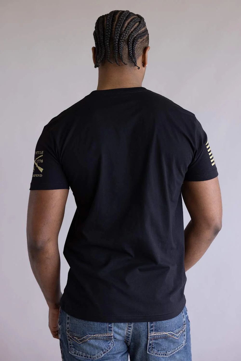 Grunt Style Hold My Beer T-Shirt for Men in Black | GS3832-BLACK - Image 3