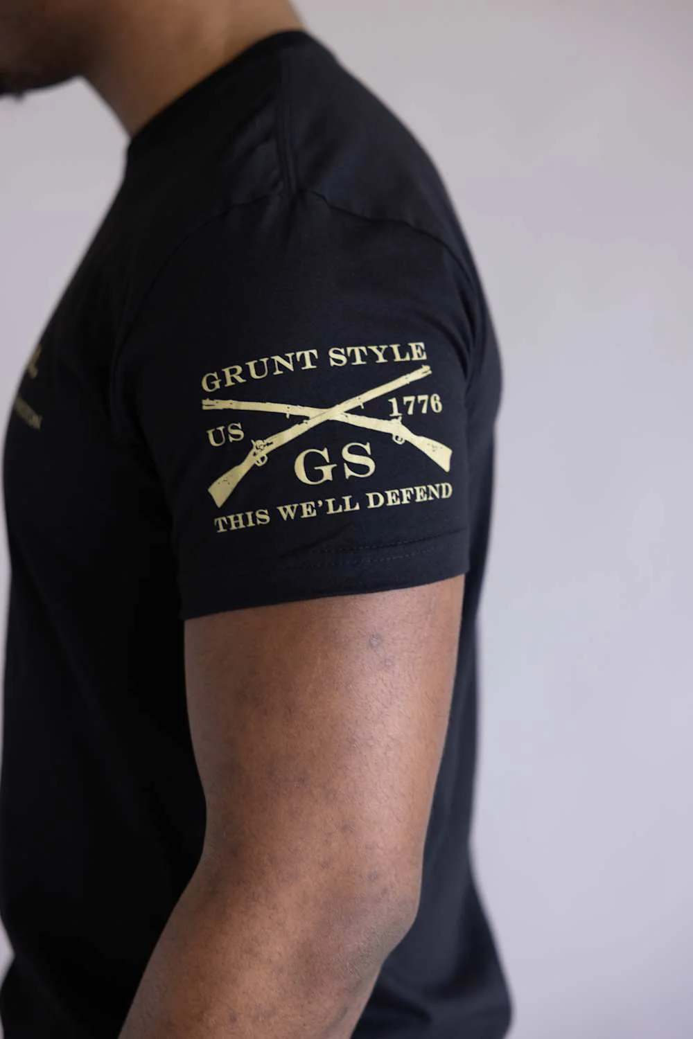 Grunt Style Hold My Beer T-Shirt for Men in Black | GS3832-BLACK - Image 4