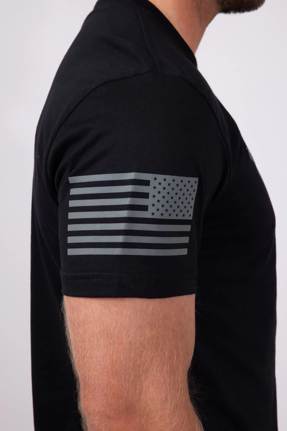 Grunt Style Whiskey Helps T-Shirt for Men in Black | GS2598-BLACK - Image 5