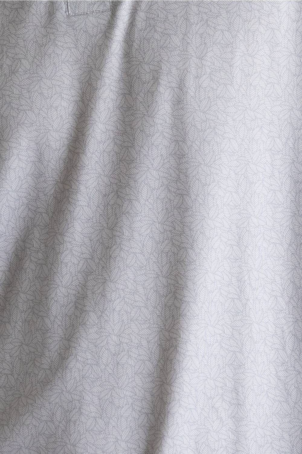 Hallstatt Leaves Polo for Men in Gray | T50365-LEAVES500-GRAY - Image 2