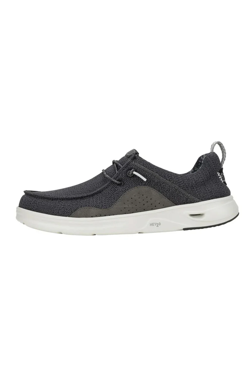 HEYDUDE Men’s Wally Hey2O Mesh Shoes in Black/Grey | 43145-0NU - Image 2