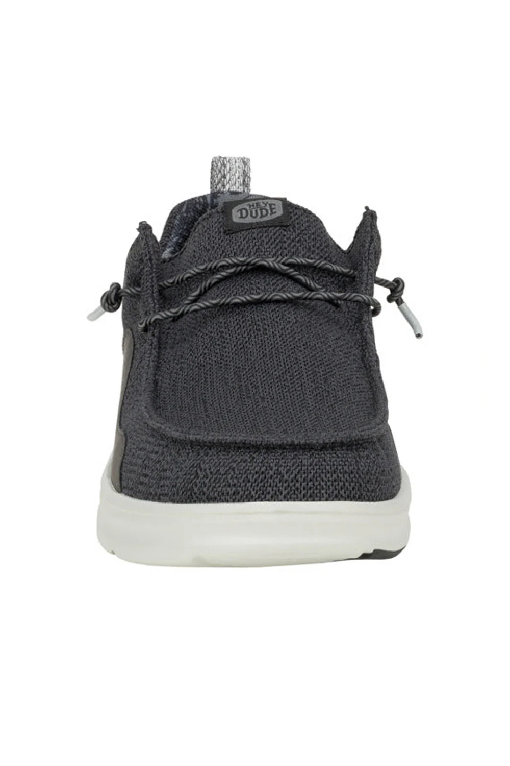 HEYDUDE Men’s Wally Hey2O Mesh Shoes in Black/Grey | 43145-0NU - Image 5