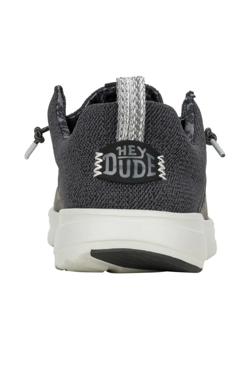 HEYDUDE Men’s Wally Hey2O Mesh Shoes in Black/Grey | 43145-0NU - Image 6