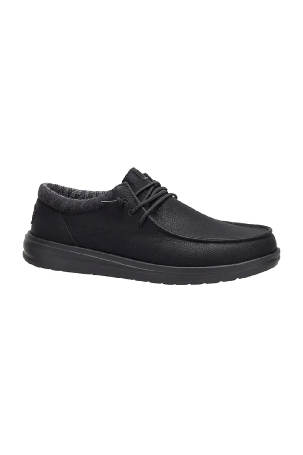 HEYDUDE Men’s Paul Classic Shoes in Black | 43352-060 - Image 2