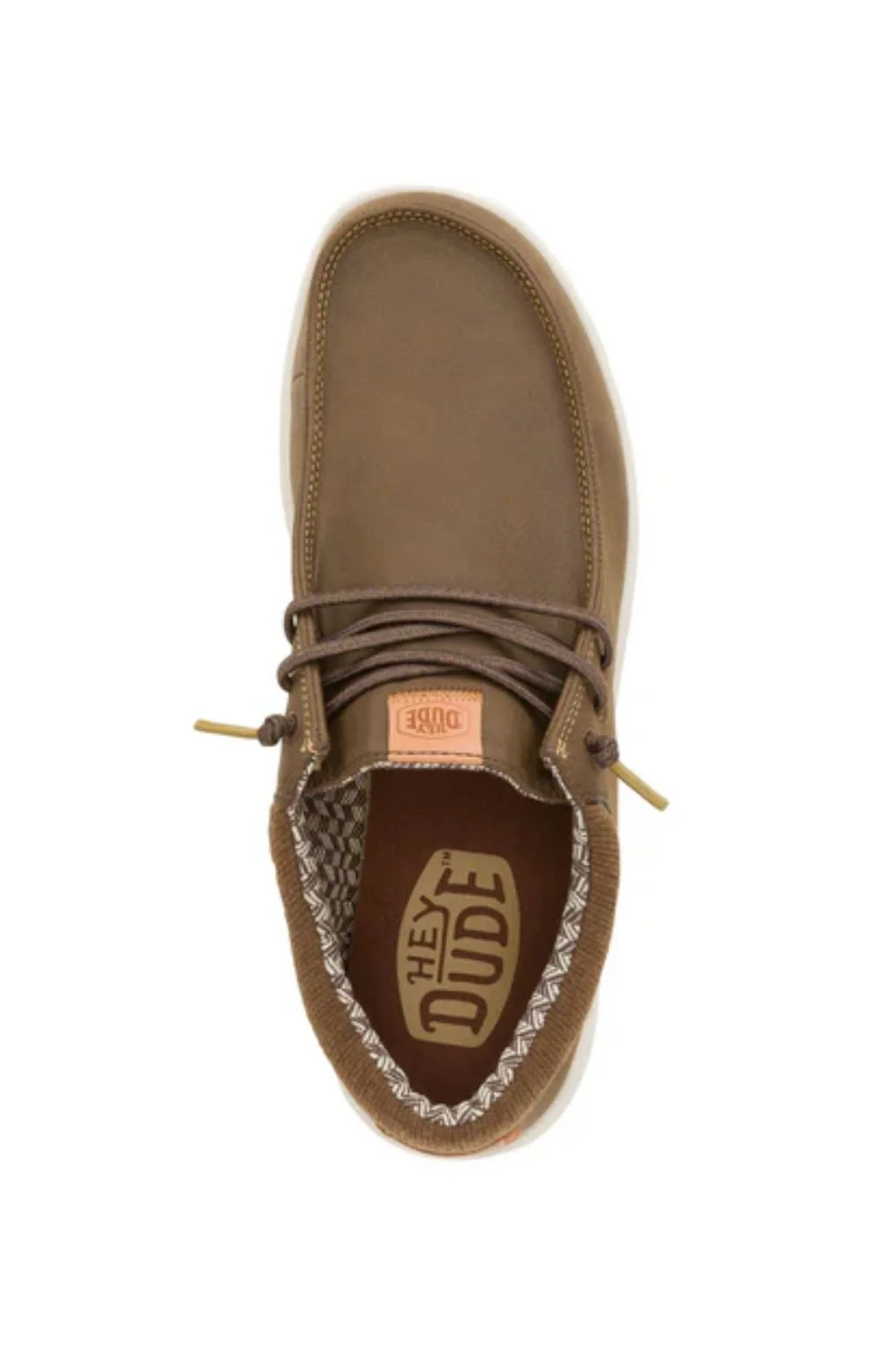 HEYDUDE Men’s Paul Classic Shoes in Brown | 43352-255 - Image 6