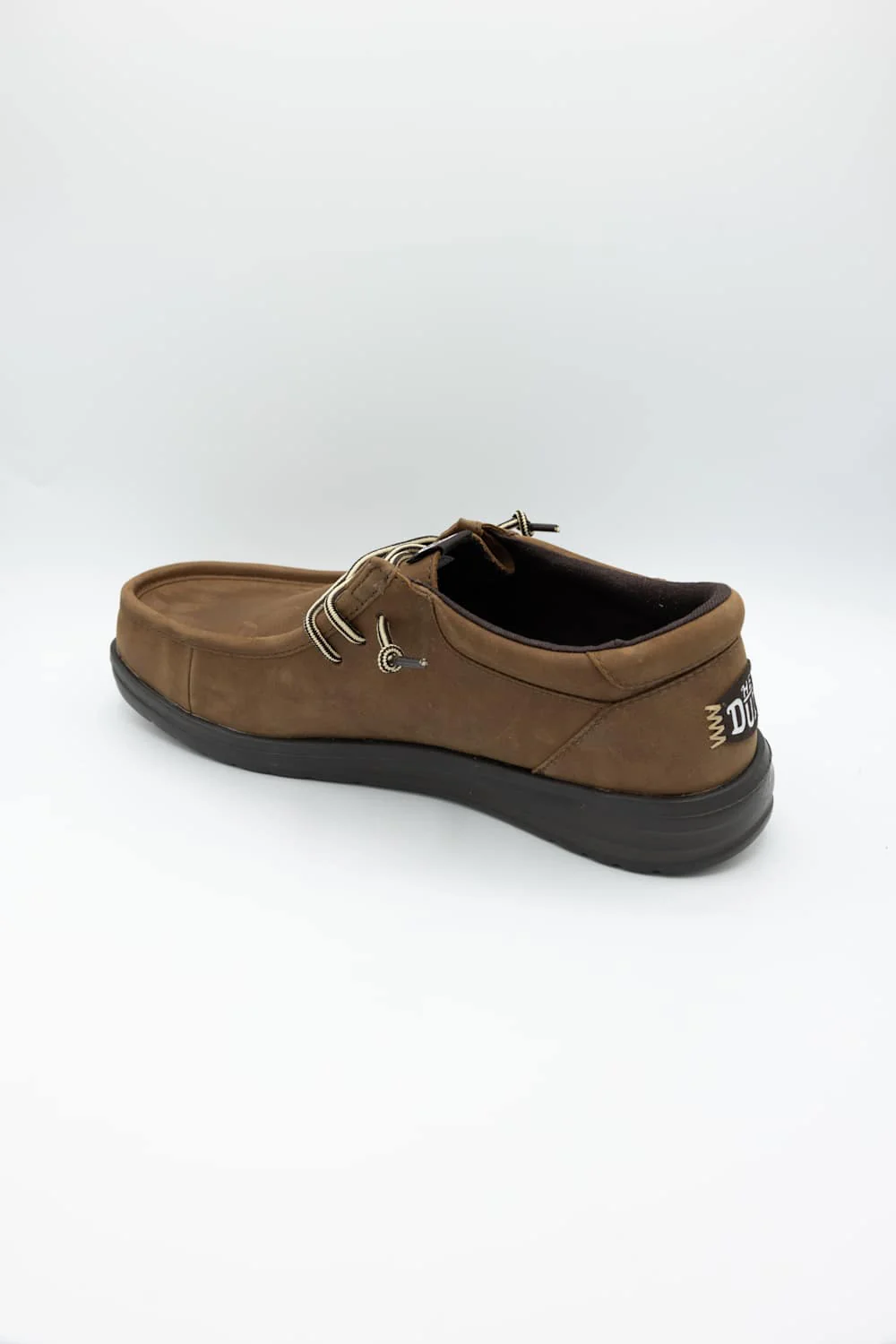 HEYDUDE Men’s Paul Full Grain Leather Shoes in Robe Brown | 45157-2LU - Image 2