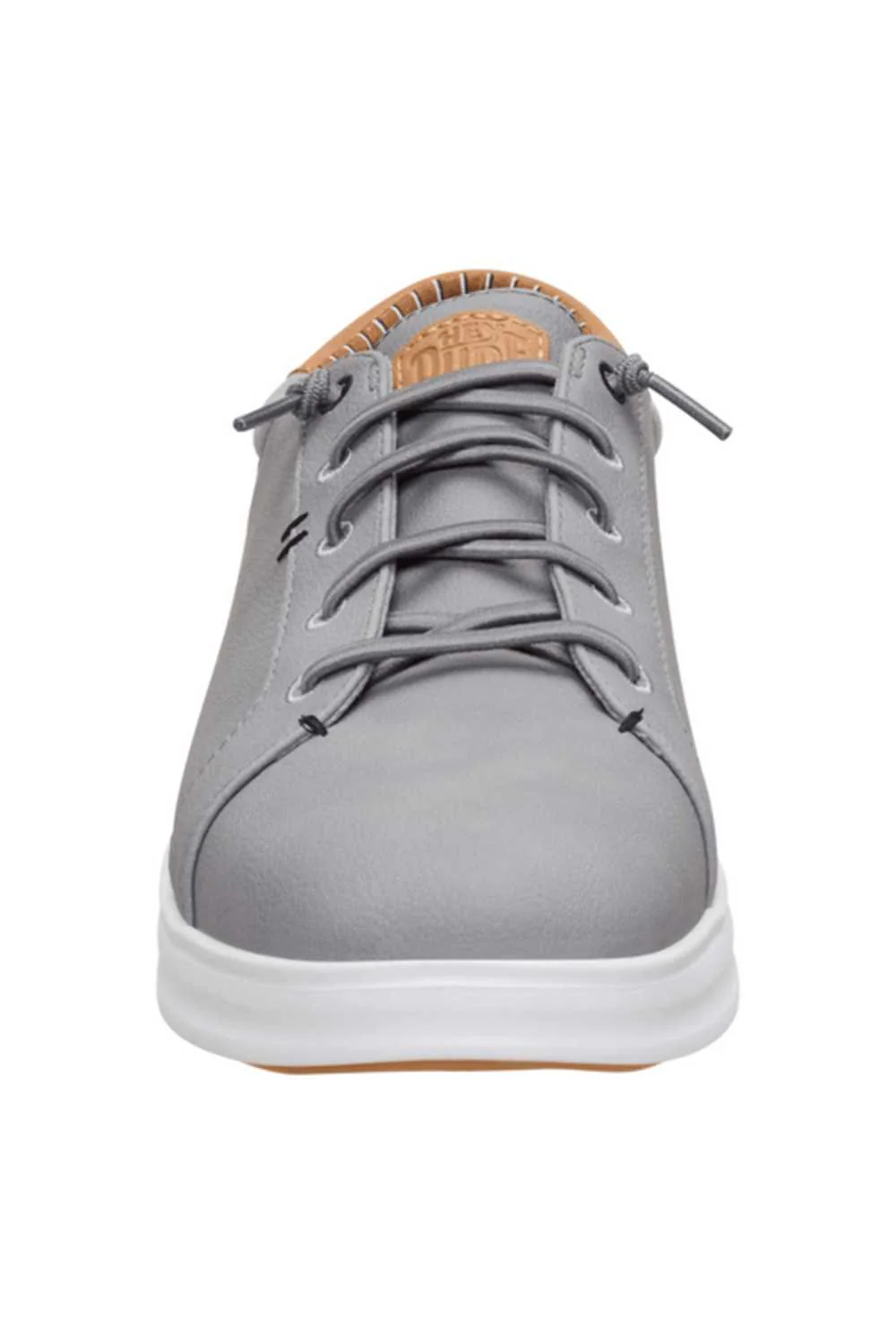 HEYDUDE Men’s Paul Pro Classic Flannel Sneakers in Grey | 44189-1XC - Image 3