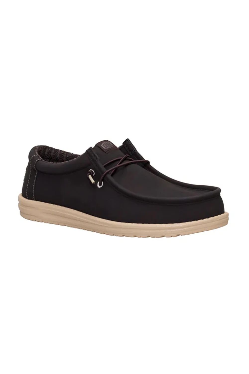 HEYDUDE Men’s Wally Classic Shoes in Brown | 41894-2IV - Image 2