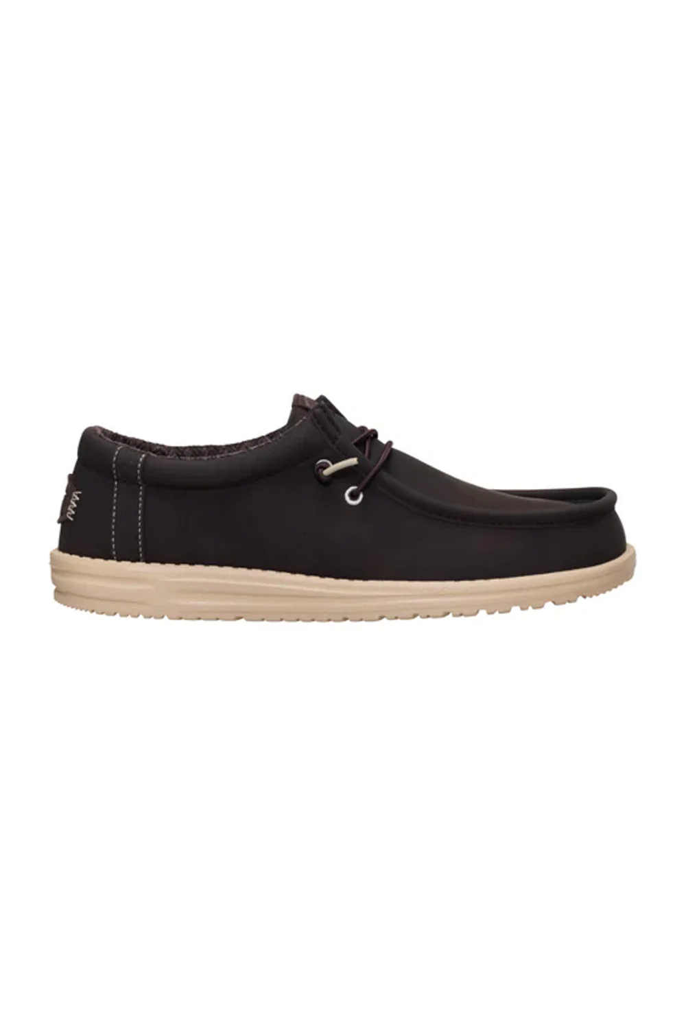 HEYDUDE Men’s Wally Classic Shoes in Brown | 41894-2IV - Image 3