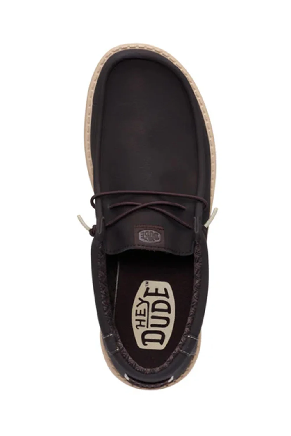 HEYDUDE Men’s Wally Classic Shoes in Brown | 41894-2IV - Image 8